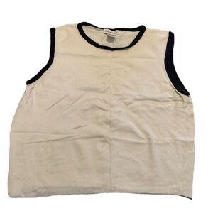 Vintage Banana Republic Ringer Tank Top Sweater L